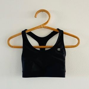 Champion black sports bra.